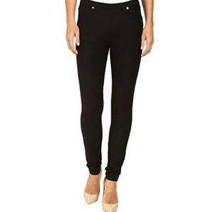 Michael Kors black pull-on legging pants - Medium